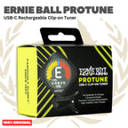 Ernie Ball P09627 ProTune USB-C Rechargeable Clip-on Tuner - Tuner Gitar Bass