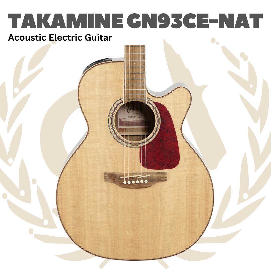 Takamine GN93CE-NAT Acoustic Electric Guitar - Gitar Akustik Elektrik GN93CE NAT