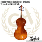 HOFNER AS190-VA15 Viola Outfit 15" Inch