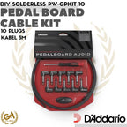 D'ADDARIO PEDAL BOARD AUDIO DIY SOLDERLESS CABLE KIT - PW-GPKIT 10