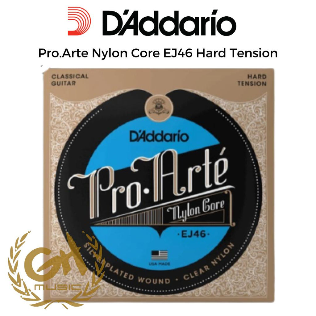 D'Addario Pro Arte Nylon Core EJ46 Hard Tension SENAR GITAR NILON