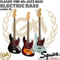Squier Classic Vibe 60s Jazz Bass Guitar, Laurel FB - Gitar Bass Listrik