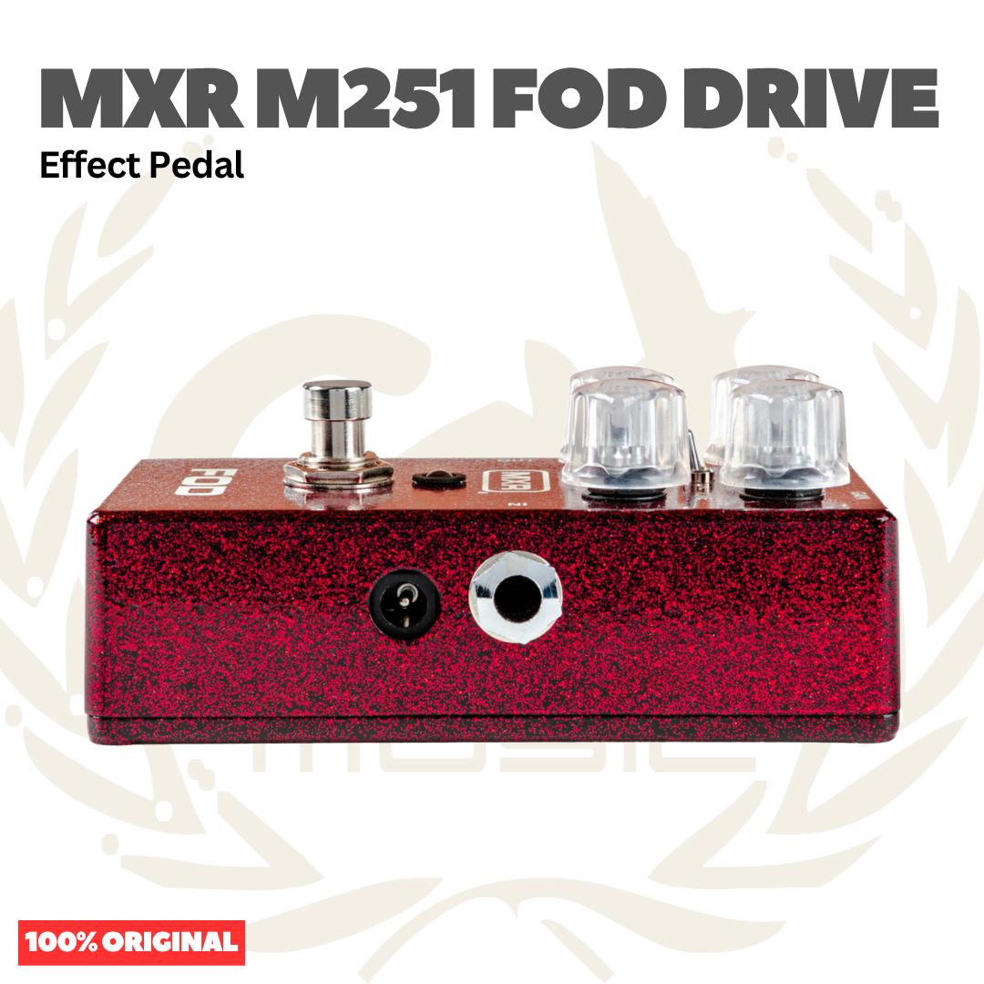 MXR FOD DRIVE M251 Effect Pedal - Efek Pedal Gitar Bass