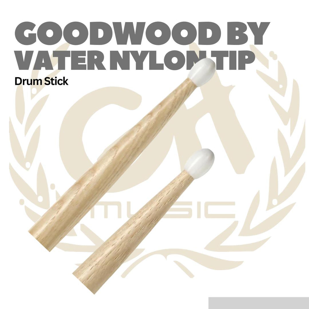 GOODWOOD by Vater Nylon Tip Drum Stick - Stik Drum
