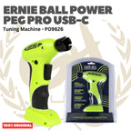 Ernie Ball P09626 Power Peg Pro USB-C Rechargeable String Winder Tuning Machine - Mesin Pemutar Senar 9626 Original Asli
