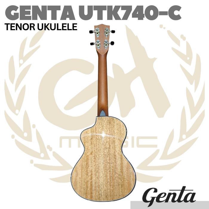 GENTA UTK740-C Tenor Ukulele Solid Wood