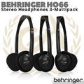 BEHRINGER HO66 Stereo Headphones isi 3 Multipack | Headphone Murah