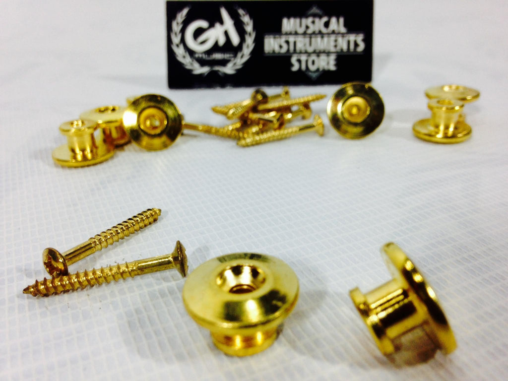 GUITAR END PIN GOLD