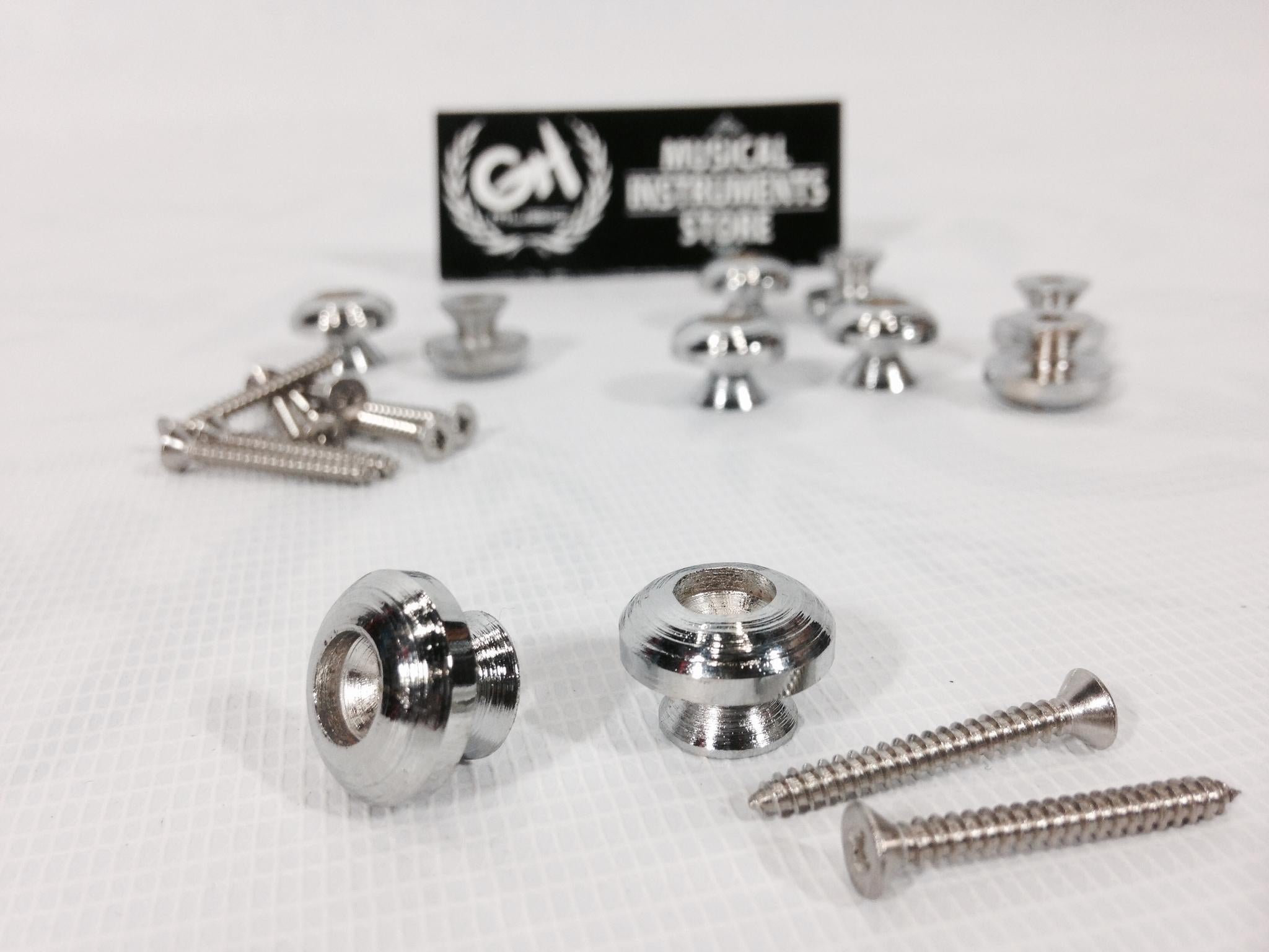 GUITAR END PIN CHROME