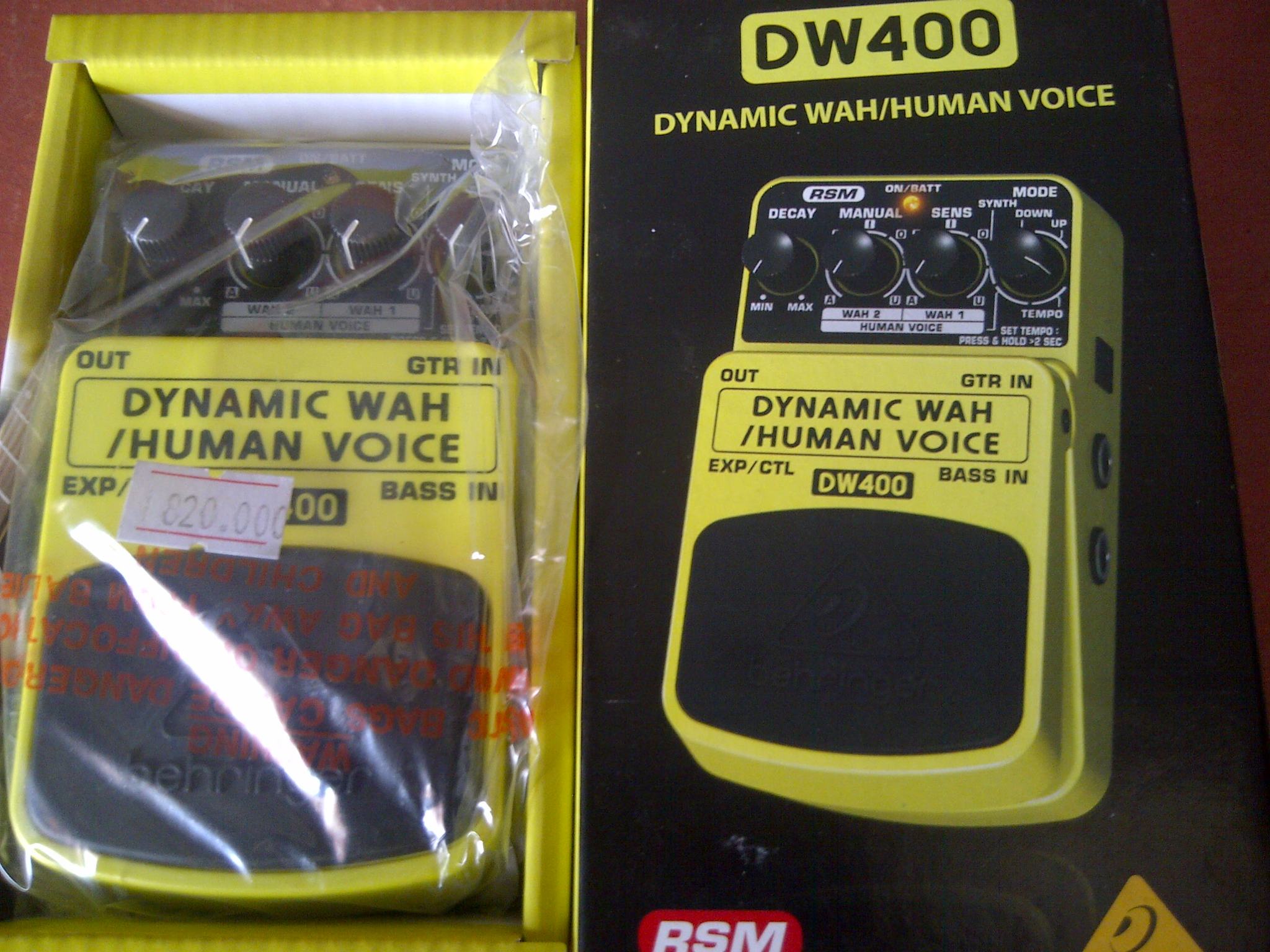 BEHRINGER DW400 DYNAMIC WAH