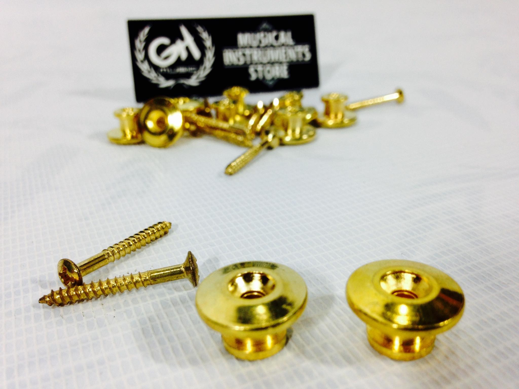 GUITAR END PIN GOLD