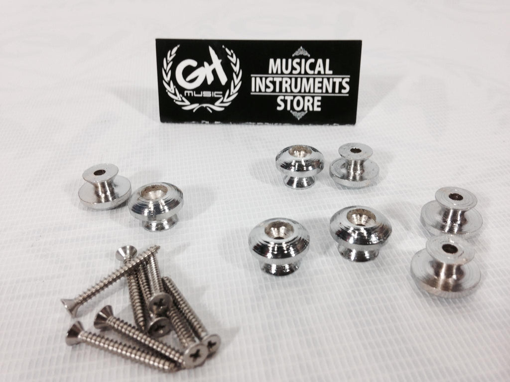 GUITAR END PIN CHROME