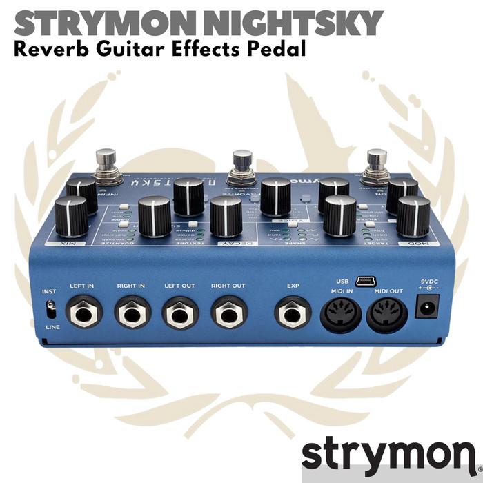 STRYMON NIGHTSKY Reverb Guitar Effects Pedal | Efek Gitar Elektrik
