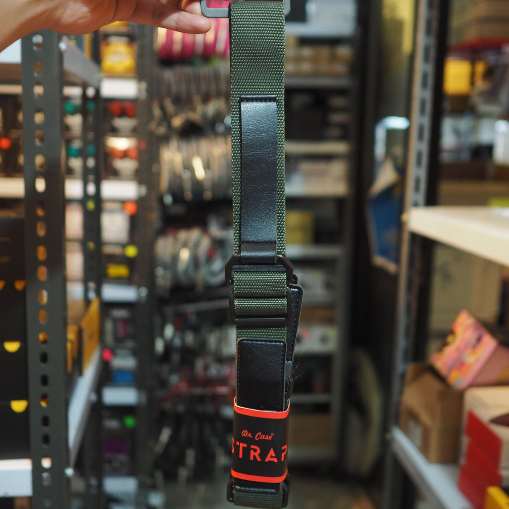 DR CASE Nylon Slide Guitar Bass Strap - Strap Gitar