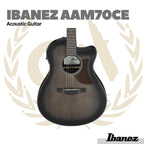 Ibanez AAM70CE Acoustic Guitar w/Gloss Top - Gitar Akustik