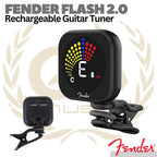 FENDER FLASH 2.0 Rechargeable Guitar, Bass, Violin, Ukulele Tuner
