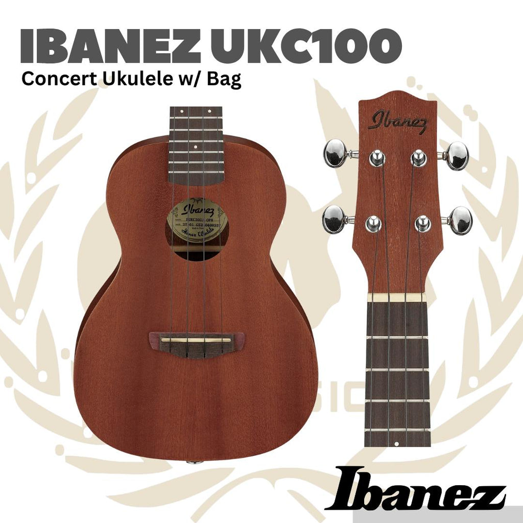 IBANEZ UKC100-OPN Ukulele - Gitar Ukulele Ibanez UKC-100 OPN - UKC 100