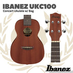 IBANEZ UKC100-OPN Ukulele - Gitar Ukulele Ibanez UKC-100 OPN - UKC 100
