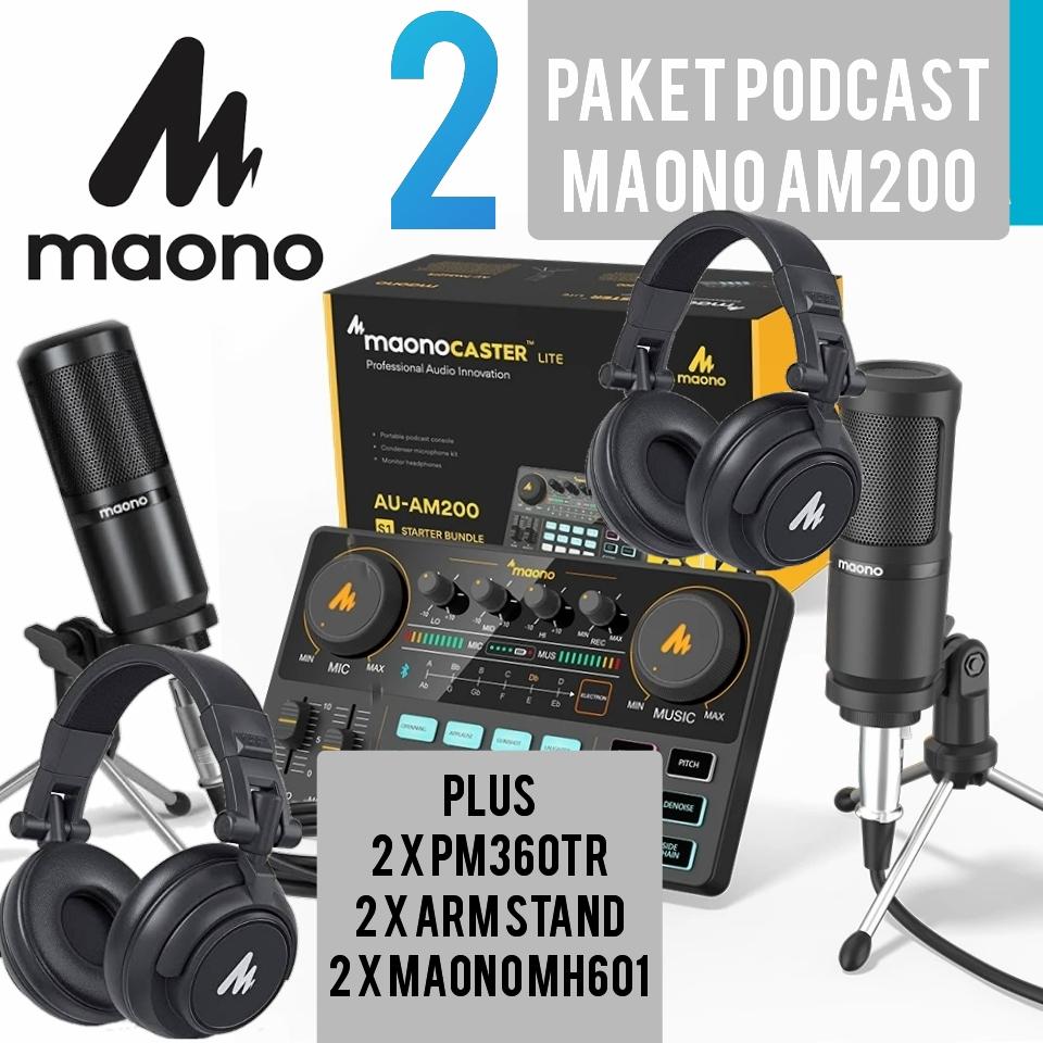 MAONOCASTER AM200 PLUS MICROPHONE MAONO PM360TR