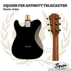 Squier FSR Affinity Series Telecaster Electric Guitar w/Tortoiseshell Pickguard, Laurel FB - Gitar Elektrik