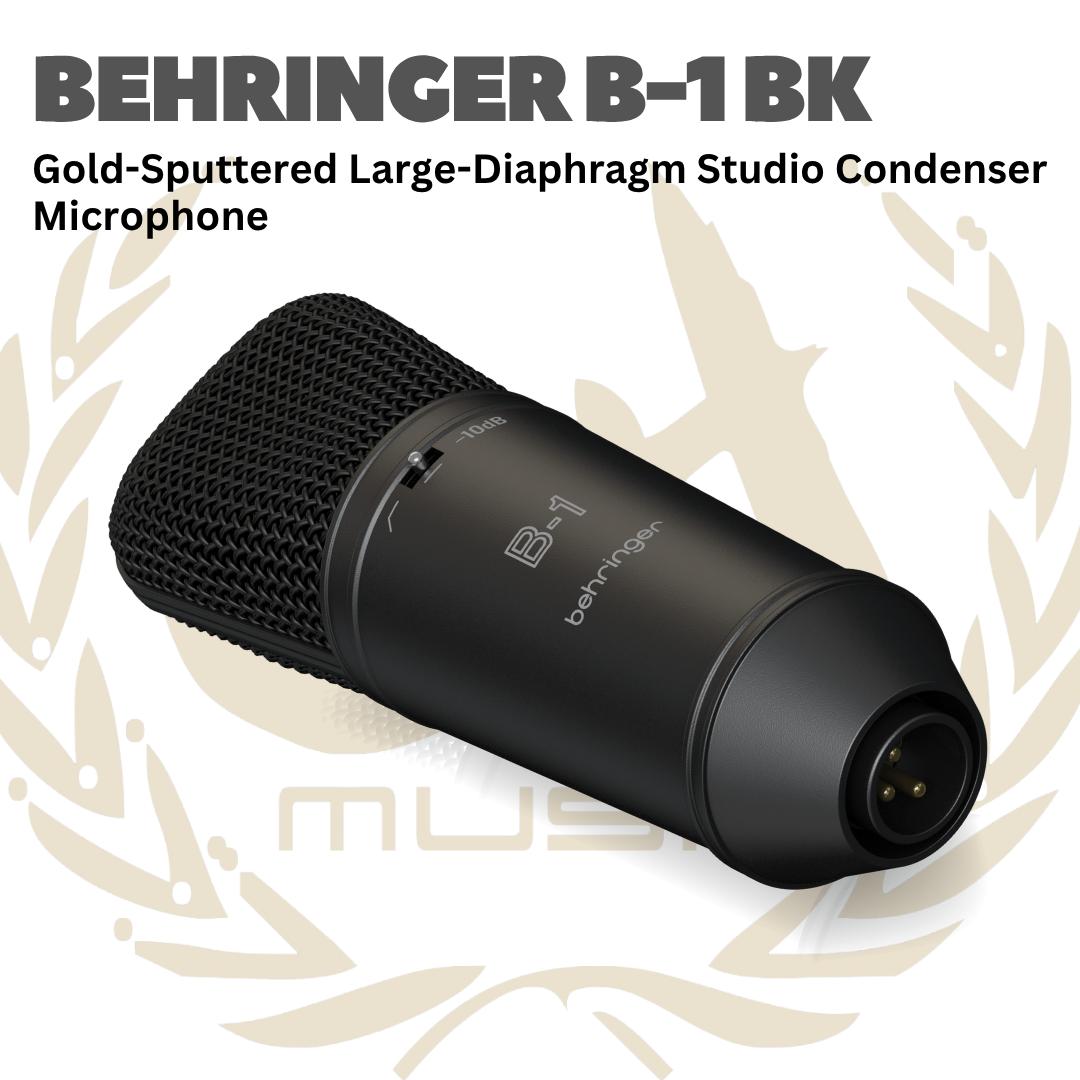 Behringer B1 | B-1 Large Diaphragm Condenser Microphone - Mic Kondenser Studio Original