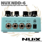 NUX Duotime NDD6 Delay Guitar Effect Pedal - Efek Gitar NDD-6