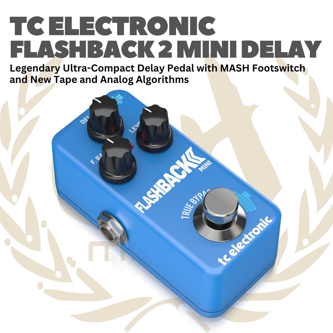 TC Electronic Flashback 2 Mini Delay - Efek Gitar Bass Pedal
