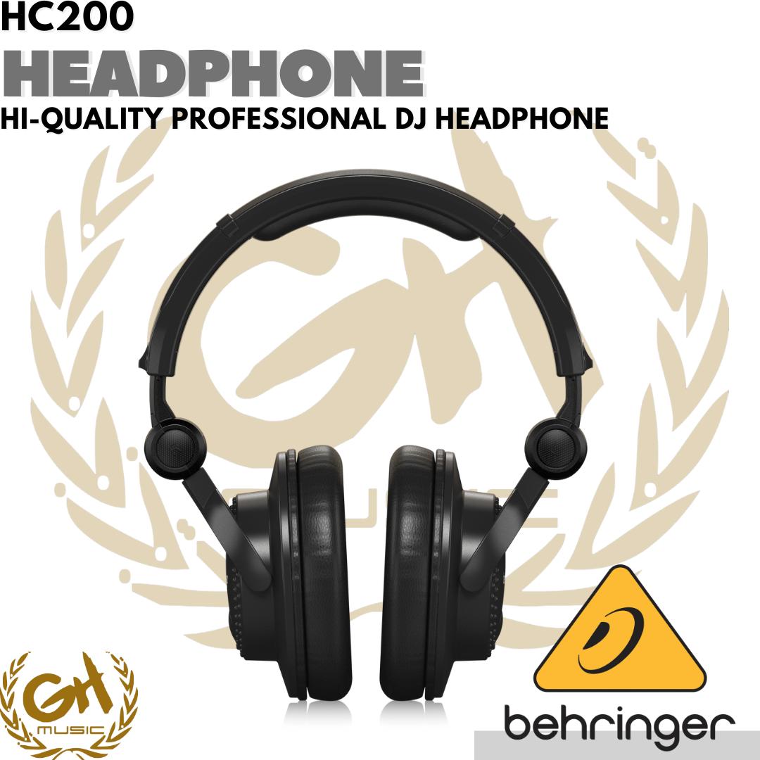 Behringer HC200 High-Quality Professional DJ Headphone
