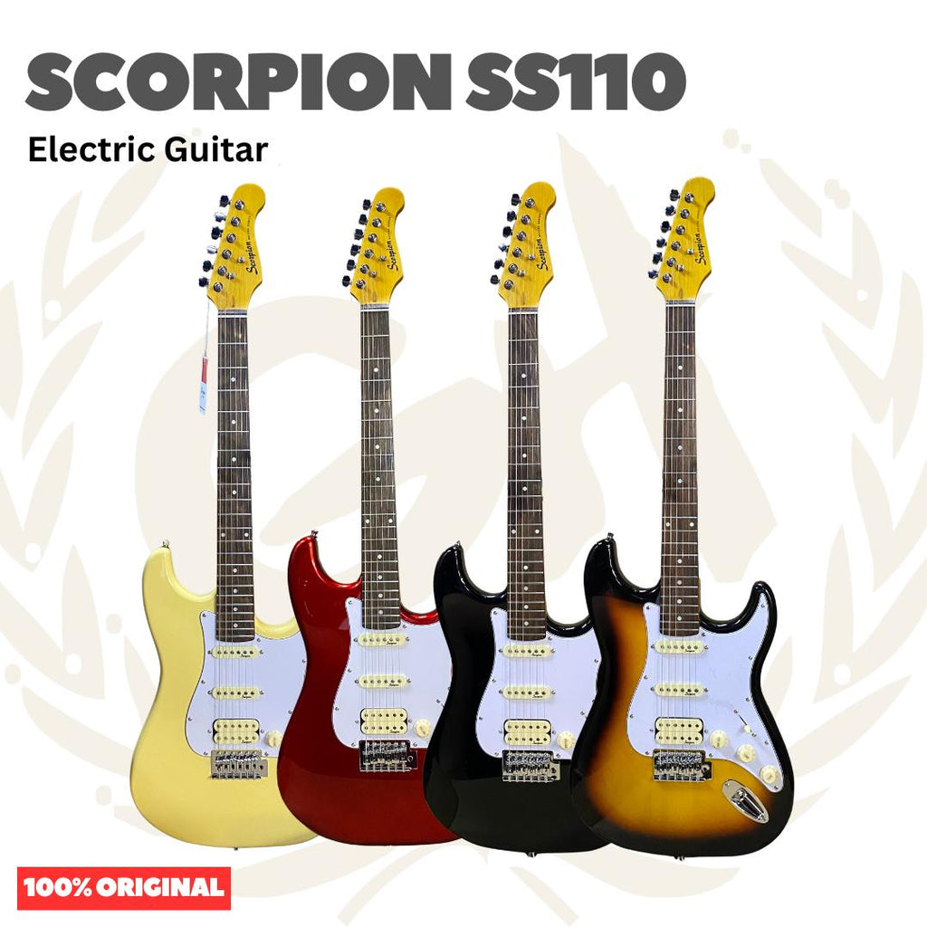 Scorpion SS110 Electric Guitar - Gitar Listrik Elektrik