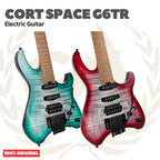 Cort Space G6TR Headless HSS Electric Guitar w/Case - Gitar Listrik Elektrik