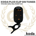 koda Plus Clip On Rechargeable Tuner ONE - Tuner Jepit Gitar, Bass,