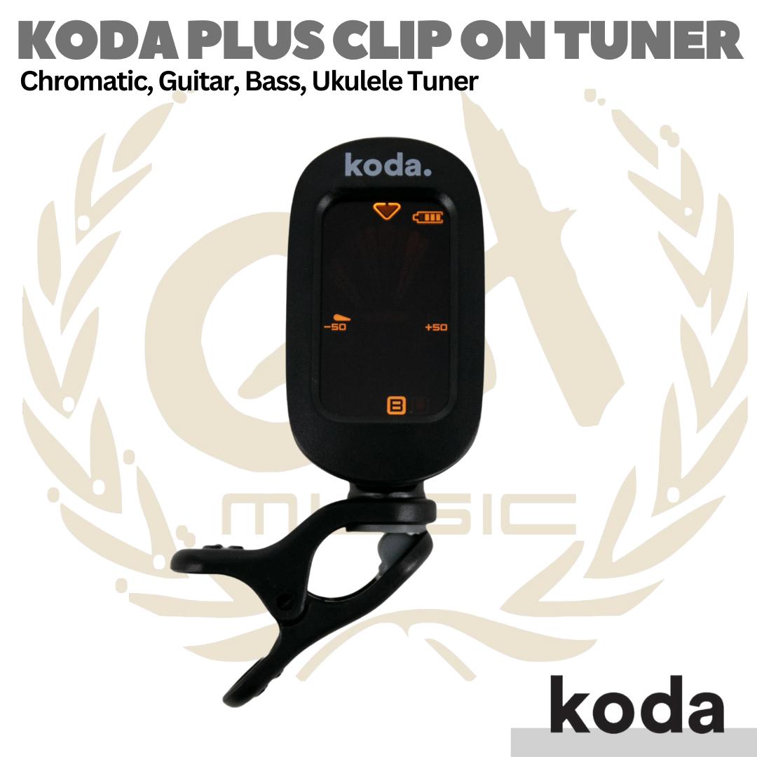 koda Plus Clip On Rechargeable Tuner ONE - Tuner Jepit Gitar, Bass,