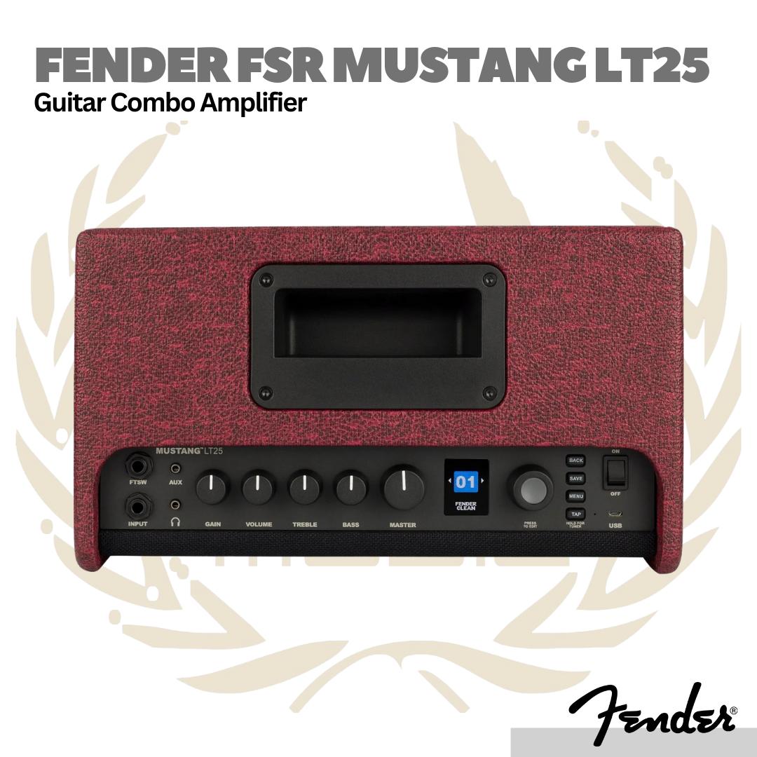 Fender Mustang LT25 Guitar Combo Amplifier - Ampli Gitar Elektrik
