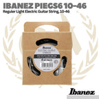 Ibanez PIEGS6 10-46 Regular Light Electric Guitar Strings, 4-pack