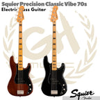 SQUIER PRECISION Classic Vibe 70s Electric Bass Guitar | Elektrik Listrik