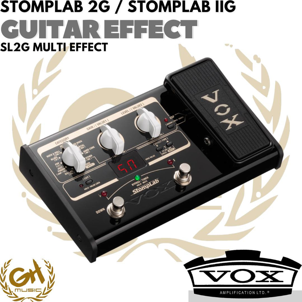 VOX STOMPLAB 2G SL2G Guitar Multi Effect - Efek Gitar