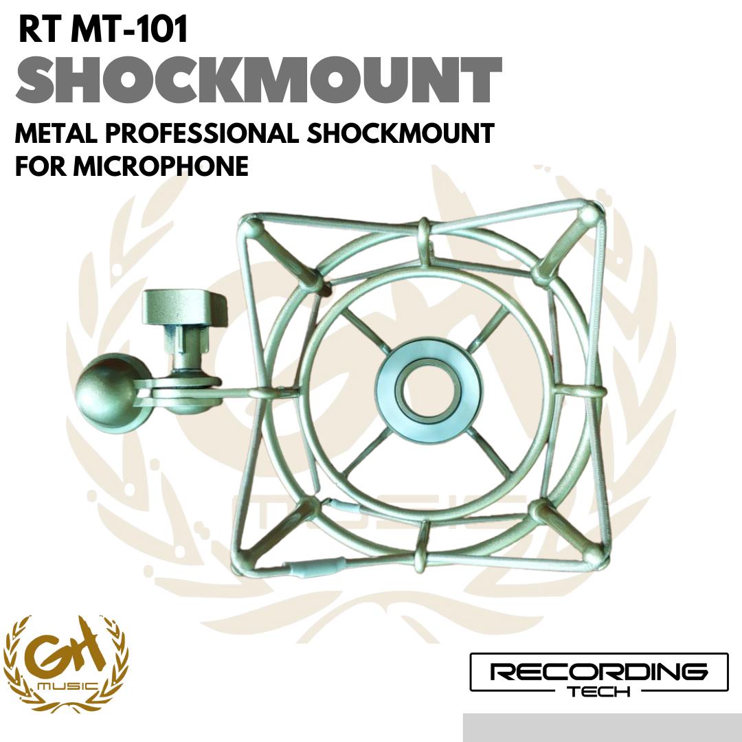 RECORDING TECH MT-101 METAL PROFESSIONAL SHOCKMOUNT FOR MICROPHONE
