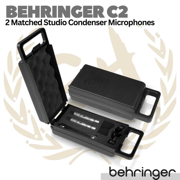 BEHRINGER C2 Studio Condenser Microphones Pencils | Mic Kondensor