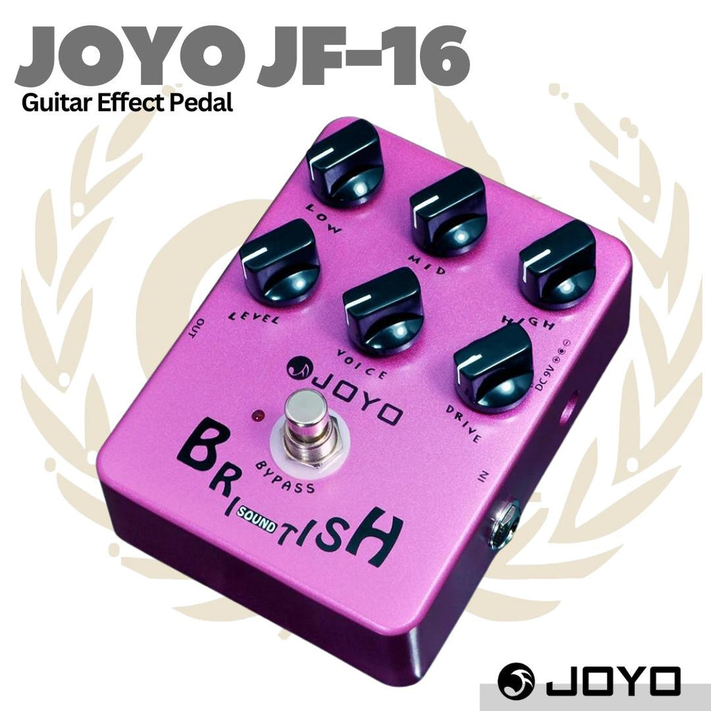 JOYO JF-16 British Sound Overdrive Effect Guitar - Efek Gitar