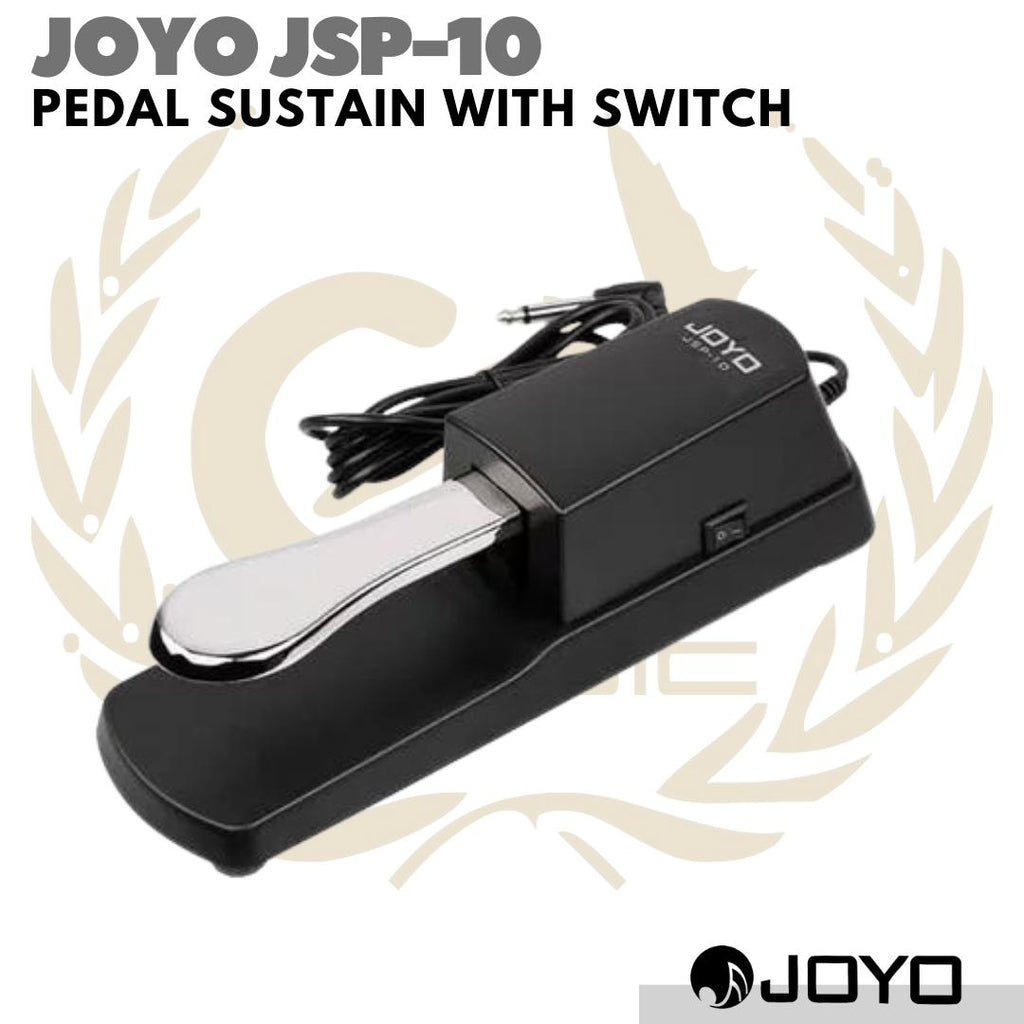 JOYO JSP10 Pedal Sustain Keyboard with Switch | JSP 10 piano kibord