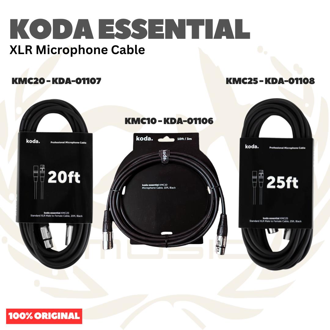 Koda Essential KMC Microphone Cable - Kabel XLR Canon 3pin