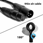 MAONO AU-PM320 XLR CONDENSER MIC RECORDING PODCAST ZOOM BROADCAST
