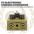 TC Electronic Cinders Overdrive - Efek Gitar Bass Pedal