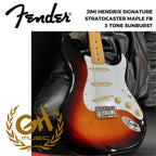 FENDER JIMI HENDRIX SIGNATURE STRATOCASTER MAPLE FB - Gitar Elektrik