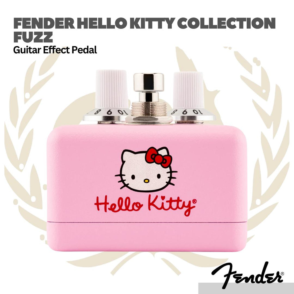 Fender Hello Kitty Collection Fuzz Guitar Effect Pedal - Efek Pedal