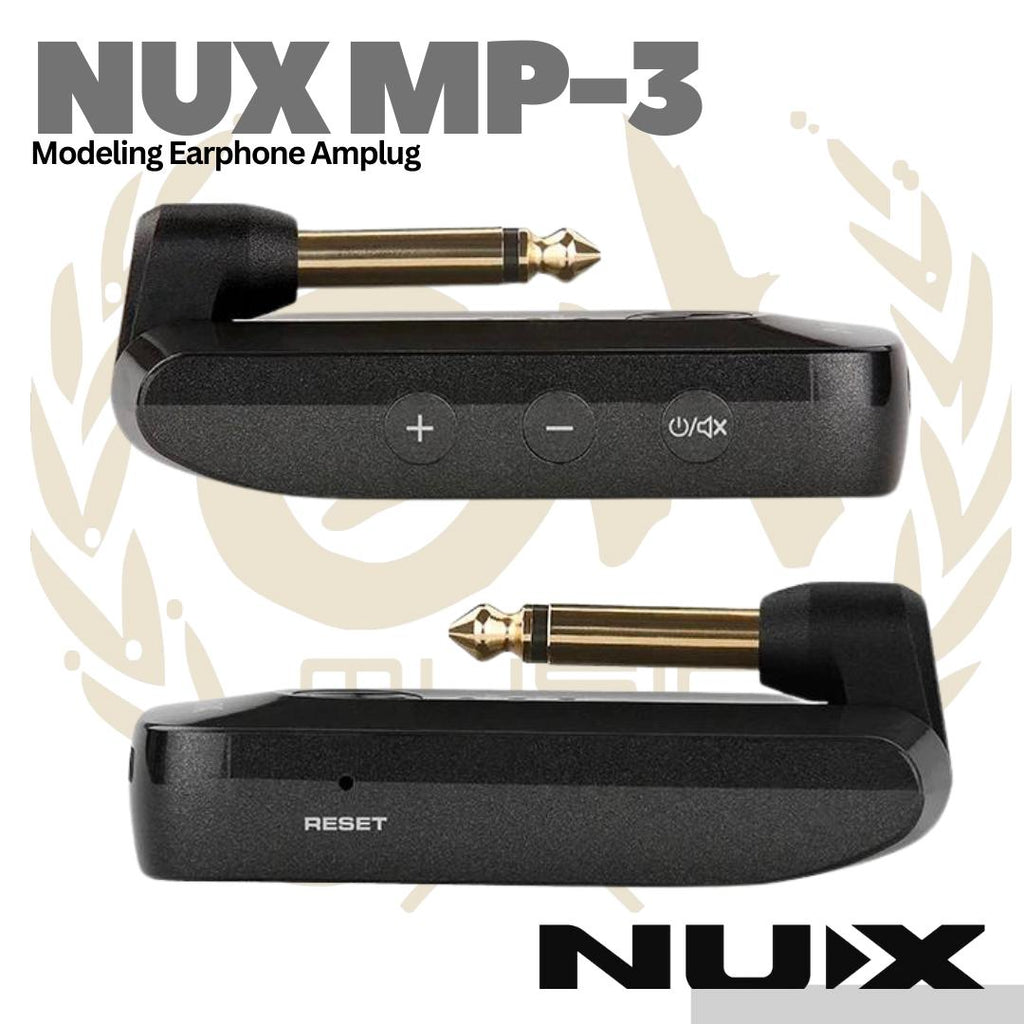 NUX Mighty Plug Pro MP3 Headphone Amplifier Guitar Bass MP-3