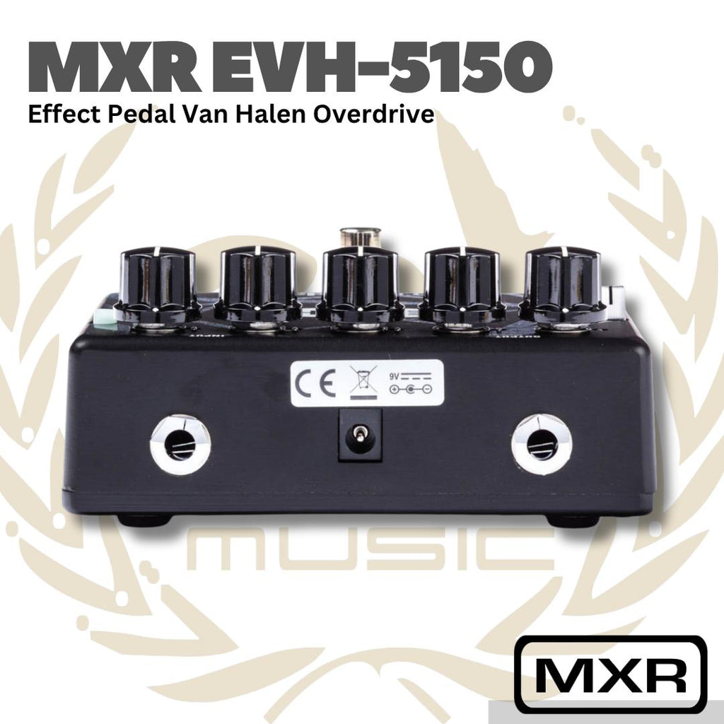 MXR EVH 5150 Overdrive Guitar Effects Pedal - EVH-5150 Efek Pedal EVH5150
