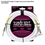 Ernie Ball PVC Straight to Angled Instrument Cable - Kabel Jack