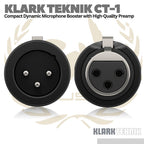 Klark Teknik MIC BOOSTER CT 1 Compact Dynamic Microphone Booster