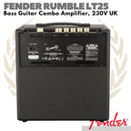 FENDER RUMBLE LT25 Bass Guitar Combo Amplifier | Ampli Speaker